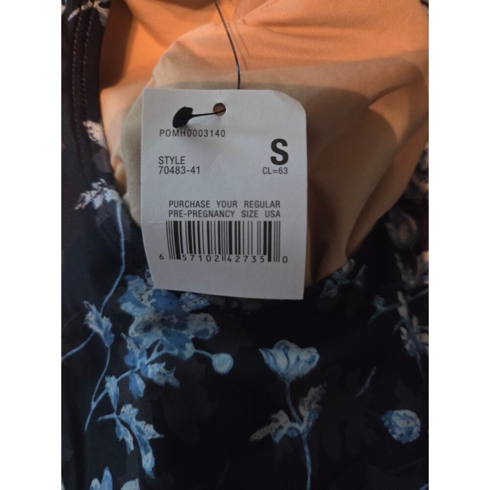 A Pea in the Pod One Piece Maternity Swimsuit Floral Small - Picture 5 of 6